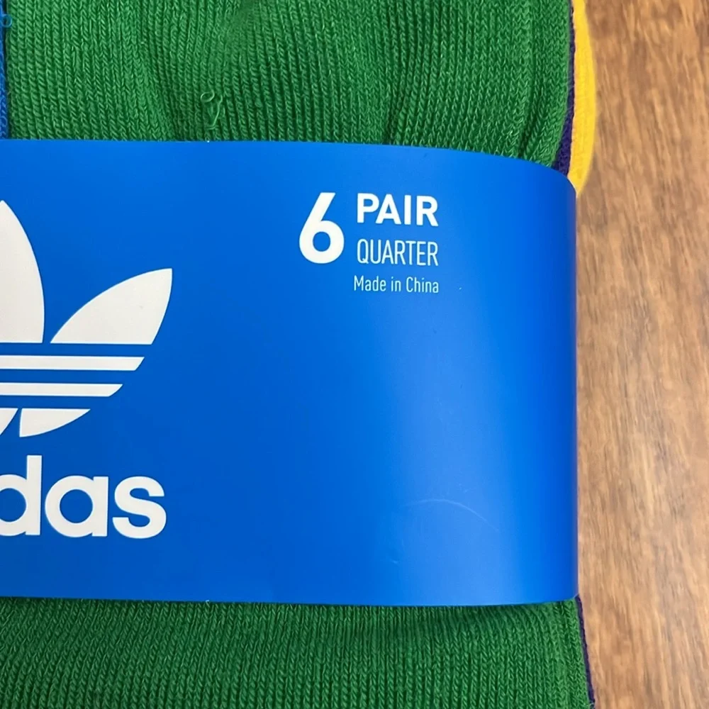 Adidas Originals Quarter Multi Sport Socks 6 Pack